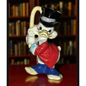 Walt Disney Prod. Scrooge McDuck Figurine 5" Disneyland Imperfect